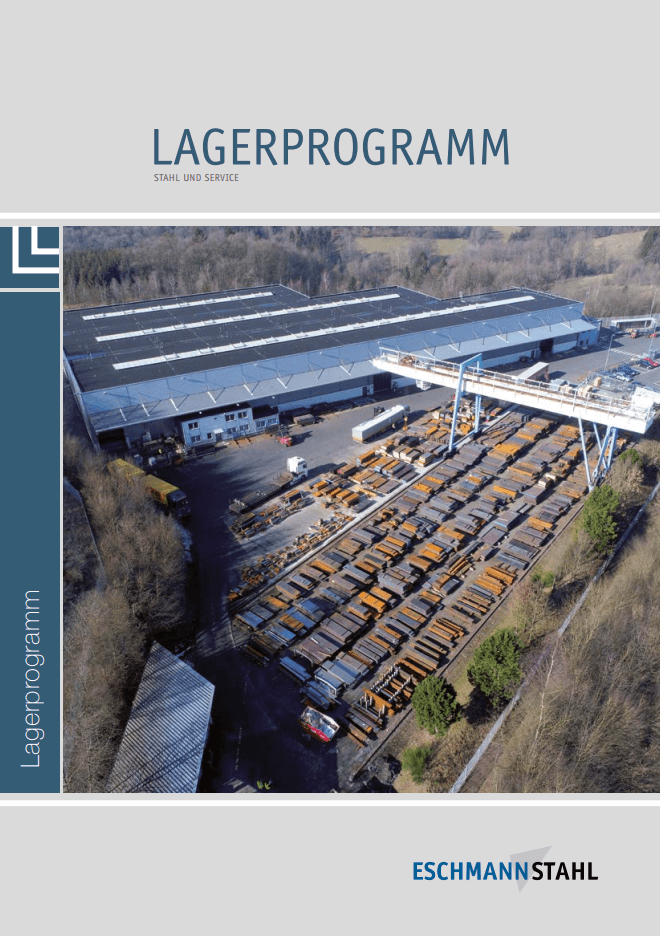 Deckblatt Lagerprogramm