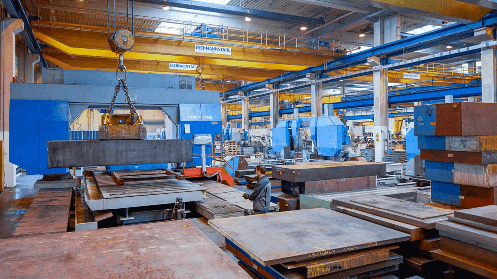 EschmannStahl warmarbeit große Platten